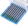 10Pcs Électrodes de Tungstène WP Pointe Verte pour Soudage Tig AC, 1.0/1.6/2.0/2.4/3.2mm Électrodes de Tungstène Professionnel(3