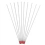 Electrode de Tungstène TIG Soudure Electrode de Thorium-tungstène 2% Thorium, pour Machine de Soudure Tig, WT20, Rouge (2.4mm*15