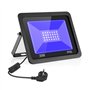 LED Noire UV Eleganted 30W UV Projecteur à Effet de 365nm Longueur d'onde de Scène Allumant IP66 Imperméable Approprié pour La F