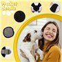 Gxhong Sac avant pour chien - Sac pour petit chien - Double bandoulière - Réglable - Écharpe de transport pour chien - Mains lib