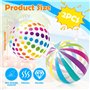 40CM Ballon Gonflable Coloré Enfants