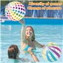 Gxhong Ballon de Plage Gonflable, 40CM Ballon Gonflable Coloré Enfants, pour Garçons Filles Plage Jeux Eau Jouets