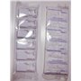 Kit Perçage d'oreille 6 Pistolet de Perçage d'oreille Jetable avec 6 Goujons d'oreille Sécurité Oreille Piercing Oreille Goujon 