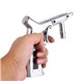 Ordinateur de Poche Pistolet de sablage, Pistolet Sablage Pneumatique Kit, Air Siphon Buse Sablage abrasif avec 4 Buses en céram