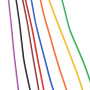 Akozon Rouleau de Câble Fil Electrique de Test Isolation P/N B-30-1000 Câble d'isolation Coloré 8 Fils en Cuivre étamé