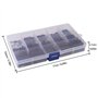QIMEI-SHOP Goupille élastique Fendue Goupilles Fendues en Acier au Manganèse Assortiment Kit M1.5 M2 M2.5 M3 M4 M5 M6 avec la Bo
