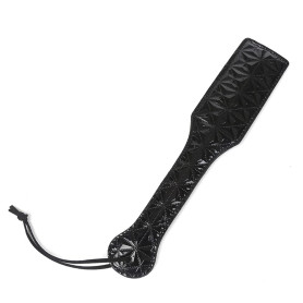 NA NA Cravache de pagaie en Cuir synthétique pour Cheval Noir
