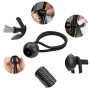 Gmili 24 Pcs Clip de Tente Bâche avec 12x Pince pour bache et 12x Tendeur Corde Elastique, Pince a oeillet pour bache Camping Ac