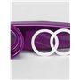 Lot de 10 flûtes de kazoo blanches - Membrane transparente - 18 mm - Accessoires pour instruments à vent