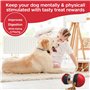 Bukuhlio Jeu d'intelligence pour Chien - Slow Feeder Améliorant la Digestion, Jouet interactif Stimulant l'intelligence & la Dig