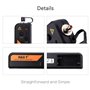 FTTH Mini testeur de câble optique 10 KM avec connecteur ,universel 2,5 mm avec adaptateur FC-LC pour télécommunications CATV