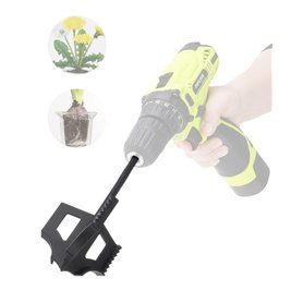 Venussar Mèche Jardin Tarière φ7.6 cm Tariere pour Perceuse Forets de Jardin en Spirale Jardin Foreuse Rapidement Creuser des Tr