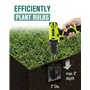 Venussar Mèche Jardin Tarière φ7.6 cm Tariere pour Perceuse Forets de Jardin en Spirale Jardin Foreuse Rapidement Creuser des Tr