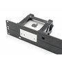 thingsNrack Support pour 1-3 Apple Mac Mini M4 avec Bouton Marche/arrêt et 1 clé USB Ethernet RJ45