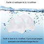 Lot de 12 séparateurs d'orteils en gel pour homme et femme - Pour redresser les orteils - Correction des oignons - Marteau d'ort