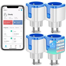 SURFOU Prise Connectée Mesure Consommation Type E