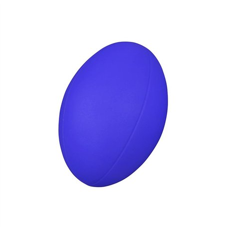 Mousse enduite Ballon de Rugby Bleu