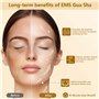 Appareil Anti Rides Visage, 9 Modes de Lifting Visage, 40℃-55℃ Chaleur et Luminothérapie Massage Visage pour Anti-âge, Lifting e