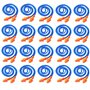 AOUTACC Lot de 50 bouchons d'oreilles réutilisables en silicone pour protection auditive pour dormir