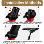 Adaptateur de Tige de Selle de VTT, Alliage d'aluminium Tige de Selle Tube Adaptateur Cale D'adaptateur de Tube de Vélo 27.2-30.