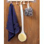 HORJOR Brosse Dos Douche Long Manche, Doux Brosse pour le Dos Douche, Brosse de Bain pour le Brossage Du Dos, Humide ou Sec Bros
