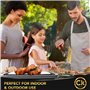 panier de barbecue avec passoire et c