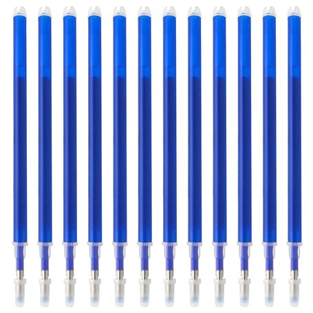 Recharge Stylo 12 pièces Recharge Bleu 0.7mm