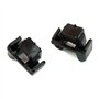 Bross Auto Parts BSR605FBA Clips d'extrémité de câble de traction Compatible avec toit ouvrant coulissant, verrouillage en caout