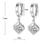 SBYMX Boucles d'oreilles pendantes - Pour femme - Mode