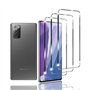 Kziwii 3 pièces Verre trempé Compatible avec Samsung Galaxy Note 20 4G/5G Film Protection Écran