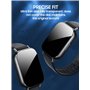 AIDOWU 4 Pièces Protection Écran Compatible avec Amazfit Bip 6 Screen Protection HD 9H Résistant Aux Rayures Pmma Verre Trempé p