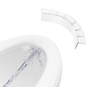 Pipi Protection anti-éclaboussures pour siège de toilette