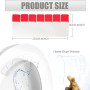 Pipi Protection anti-éclaboussures pour siège de toilette, pour enfants - Empêche les déversements d'urine - Pour toilettes rond