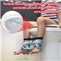 Pipi Protection anti-éclaboussures pour siège de toilette, pour enfants - Empêche les déversements d'urine - Pour toilettes rond
