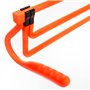 Football Flick Height Hurdes Haies Multi-Hauteur pour Le Football et Les Sports Unisex-Youth, Noir/Orange, Unique Taille