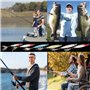 6 pièces Peche Kits Leurres, Pêche Jig Métal Appâts Poissons 7.65cm 4# Crochets Crankbait, Plomb Coulée Tranche Leurres de Pêche