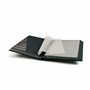 Leuchtturm 336412 Album de Collection de Timbres - Livre à insérer Basic - 64 Pages DIN A4 Noires - Couverture Verte Non matelas