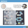 Leuchtturm 336412 Album de Collection de Timbres - Livre à insérer Basic - 64 Pages DIN A4 Noires - Couverture Verte Non matelas