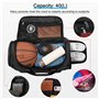 NUBILY Sac de Sport Homme avec Compartiment à Chaussures - Voyage Imperméable Grande Capacité 40L - Gym Fitness Bandoulière pour