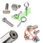 Cozihom Clé à douille universelle 1/4 ''-3/4'' (7-19 mm) avec adaptateur de perceuse électrique pour clé à cliquet, 2 pièces 11,
