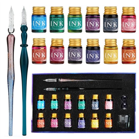 GC Ensemble de stylos en verre - 2 stylos