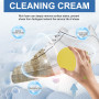Nettoyant pour baskets - Blanc - Multifonction - Crème de nettoyage avec éponge - Crème de nettoyage pour chaussures blanches - 