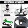 Lot de 2 pièces de rechange pour Monsieur Cuisine avec Fleurs 5 branches Guide d'embrayage de haute qualité Transmission Monsieu