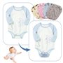 Body Extension Baby 8 Pièces Extension Corps Extension Corps Bébé Bouton-Pression Extension Corps Bébé Bouton-Pression Tissu en 
