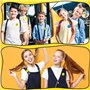 40 Pièces Smile Badges avec Épingle,Smile Badges Métal Ronds Souriants Badges Forfait Individuel Smile Épingles à Badge pour Déc