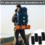Wekuw 4 Pièces Adaptateur Molle Sangles Molles Gilet Molle Accessoires de Gilet Molle Accessoires pour Équipement Tactique Acces