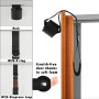 PANTIK Ancrage de porte pour bandes de résistance pour salle de sport et maison, bande d'entraînement de fitness robuste avec an