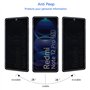 YIFNTANG [2 Pièces] Verre Trempé Anti-espion pour Xiaomi Redmi Note 12 Pro 5G/Poco X5 Pro 5G,9H Dureté, Anti Rayures,Sans Bulles