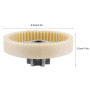 Pignon Chaine Dents en Plastique Pignon Chaine de Tronconneuse Remplacement de Scie à Chaîne pour Pignon pour Le Produit 107713-