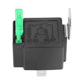 Voiture Relais DC 12V 30A 4 Broches à Fusible Automobile Moto Contacts Normalement Ouverts